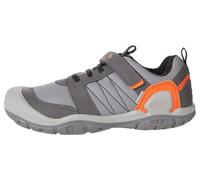 KEEN, Knotch Peak, Scarpe da Ginnastica, Unisex - Bambini e ragazzi, Magnet/Safety Orange, 36 EU