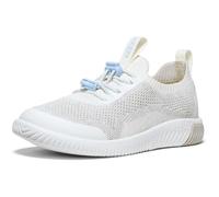 KEEN KNX Knit Lace, Scarpe da Ginnastica, Star White/Skyway, 32 EU