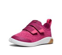 KEEN Knx Knit - Sneakers Unisex per Bambini, con Cinturino Doppio, Beaujolais Lampone, 31 EU