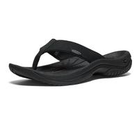 KEEN Kona Flip TG, Infradito Uomo, Black/Steel Grey Cuoio, 44.5 EU