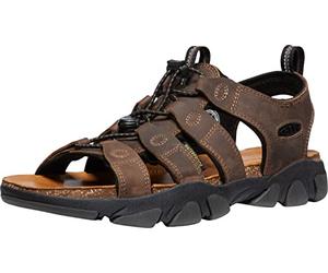 KEEN Men's Daytona 2 Sandal, Bison Black, 48 EU
