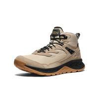 KEEN Men's Hightrail Mid Waterproof Hiking Boots, Brindle/Oak Buff, 40.5
