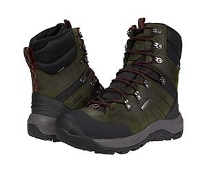 KEEN Men's Revel 4 High Polar Snow Boots, Magnet Red Carpet, 42 EU