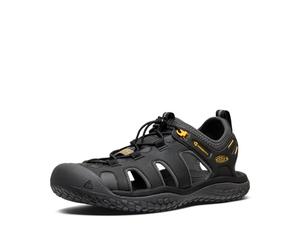 KEEN Mixte enfant SOLR SANDAL NERO/ORO Sandali 39.5