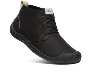 KEEN Mosey Chukka - Stivali da uomo in pelle, Nero, 43 EU