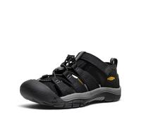KEEN Newport H2 Sandali per bambini, Black/Keen Yellow, 27/28 EU