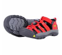 KEEN Newport H2 sandali da trekking per bambini con nastro rosso/gargoyle (36 EU)