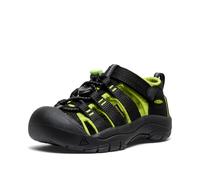 KEEN Newport H2 Sandali Unisex,BLACK/LIME GREEN,27/28