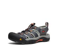 KEEN Newport H2, Sandali Uomo, Grigio Magnet Nasturtium, 43 EU