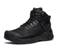 KEEN NXIS Evo Mid Waterproof, Stivali da Escursionismo da Uomo, Triple Black, 42.5 EU