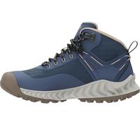 KEEN NXIS Evo Mid Waterproof, Stivali da Escursionismo Donna, Vintage Indigo/Harbor Gray, 36 EU