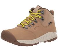 KEEN NXIS Explorer Mid Waterproof, Stivali da Escursionismo Donna, Safari/Birch, 38.5 EU