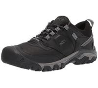 KEEN Ridge Flex Waterproof, Stivali da Escursionismo Uomo, Black/Magnet, 44.5 EU