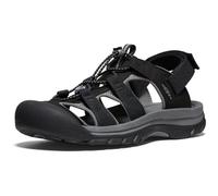 KEEN Sandali Rapids H2 Uomo, Nero Grigio Acciaio, 48 EU