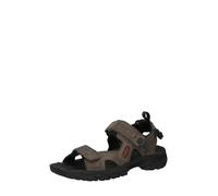 KEEN Sandalo 'Targhee III' greige / rosso / nero Uomo KEEN 44