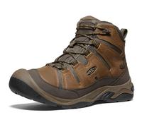 KEEN Scarpe da trekking impermeabili da uomo Circadia Mid, Bisonte tigrato, 44.5 EU
