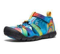 KEEN SEACAMP II CNX, Sandali Unisex - Bambini e ragazzi, Blu Vivid Blue Original Tie Dye, 38 EU