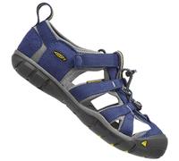KEEN Seacamp II CNX sandali da trekking per bambini, profondità blu/gargoyole (24 EU)