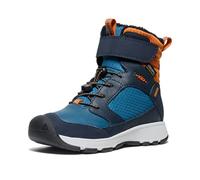 KEEN Skua Winter Waterproof - Stivali da Neve, Sky Captain/Gold Flame,