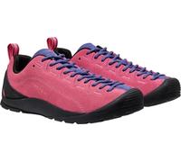 KEEN Sneakers da donna Jasper in pelle scamosciata da arrampicata, Limonata Rosa/Blu Skipper, 37.5 EU