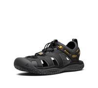 KEEN Solr Sandale-m, Sandali da acqua da uomo, nero oro, 42 EU