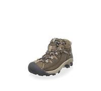 KEEN Targhee 2 Mid Waterproof, Stivali da Escursionismo Donna, Slate Black/Flint Stone, 40.5 EU