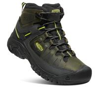KEEN Targhee 3 Mid Waterproof, Scarpe da escursionismo, Uomo, Grigio (Forest Night/Evening Primrose), 42.5 EU