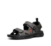 KEEN Targhee 3 Open Toe, Sandali Uomo, Grey/Black, 47.5 EU