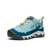 KEEN Targhee 4 Low Waterproof, Scarpe da Escursionismo, Reef Waters/Daiquiri Green, 39 EU