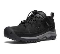 Keen Targhee Low Waterproof - Scarpe da Escursionismo, Black/Steel Grey,