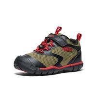 KEEN Tread Rover Waterproof, Scarpe da Ginnastica Unisex - Bambini e Ragazzi, Martini Olive Red Carpet, 29 EU
