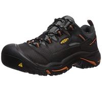 KEEN Utility Boot Braddock uomo basso in acciaio, Nero / Bossa Nova, 8.5 D US