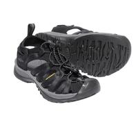 KEEN Whisper Nero/Magnet Watefront Sport Sandalo Donna Taglie 5-11 / Nuovo