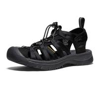 KEEN Whisper, Sandali Donna, Nero (Black/Magnet), 40 EU