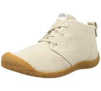 KEEN Women's Mosey Chukka Canvas Boots, Natural Canvas Birch, 40.5 EU