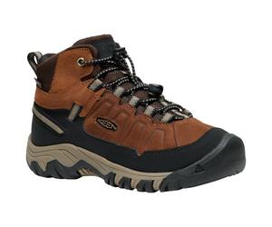 Keen - Youth's Targhee IV Mid WP - Scarpe da trekking EU 35 nero/marrone