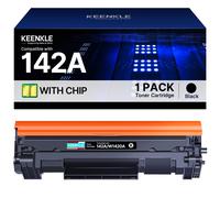 KEENKLE 142A Toner Con Chip Compatibili per HP 142A 142X W1420A W1420X per Toner