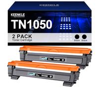 KEENKLE TN-1050 Compatibile per Brother TN1050 per Cartucce Toner Brother DCP1612W MFC-1910W MFC-1810 HL-1110 HL-1212W DCP-1512 DCP-1510 DCP-1610W DCP-1612W HL-1210W HL-1112 (Nero,2 Pack)