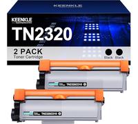 2-Pack TN2320 Compatibili per Brother TN-2320 TN-2310 TN2310 per Toner Brother MFC-L2700DW MFC-L2700DN DCP-L2500D MFC-L2720DW MFC-L2740DW DCP-L2520DW DCP-L2540DN HL-L2340DW HL-L2360DN (Nero)