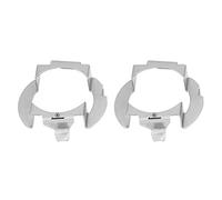 Keenso 1 paio di portalampada LED H7 con supporto per lampadina, portalampada fermo per portalampada