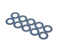 Keenso 10 Pezzi Tappo Sottocoppa Olio Guarnizione Alluminio 90430,