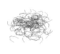 Keenso - 100 graffette 0,8 mm, per riparazione di paraurti auto, pre-tagliate, in plastica, per riparazione di carrozzeria, 3 tipi disponibili (stile V), 100 pezzi,Cura della bellezza