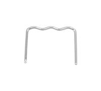 Keenso 100 pz 0.8mm graffette a caldo graffette, auto riparazione paraurti auto pre taglio carrozzeria saldatura plastica graffette kit di attrezzi di riparazione 3 tipi disponibili("S" Style)