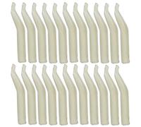 Keenso 100PCS Anti Grovigli Maniche Carpa, 20mm PE Anti Grovigli Linea Aim Gancio Manica Verde Chiaro Accessori per La Pesca alla Carpa Attrezzatura