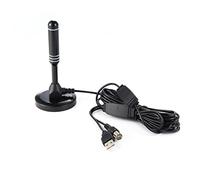 Keenso 16,4 Piedi 4K 1080p Antenna TV Digitale a Luce Sottile con una Base Magnetica per L'antenna HDTV per la Casa e Trip per i HD
