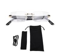 Keenso 180MAH Ai Smart Glasses, Translator Glasses Support Ai GPT & DeepSeek Modello, Traduzione Multi-lingua in Tempo Reale (GOLD)