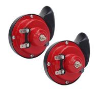 Keenso 2 Pezzi Clacson per Lumaca, Kit Clacson Elettrico 24 V Impermeabile con relè Cablaggio Interruttore Universale per Camion 24 V, Auto, Treni, Kit per Auto Realizzato con