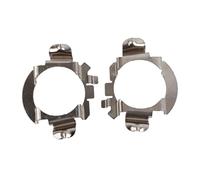 Keenso 2 pz/coppia lampadine H7 faro LED compatibile, adattatore di fissaggio supporto argento