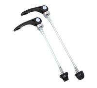 Keenso 2 * Spiedino sgancio rapido Bicicletta, spiedo Ruota Anteriore e Posteriore (Nero)