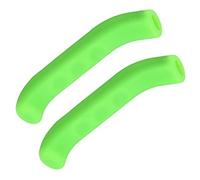 Keenso 2pcs Maniglia della leva del freno della bicicletta, protezione della leva del freno della bicicletta in silicone 5 colori antiscivolo impermeabile protezione da ciclismo (verde)
